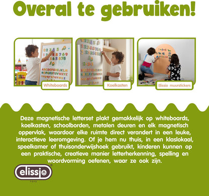 Elissio® Magnetische 3-in-1 Leer Set – 82 Stuks