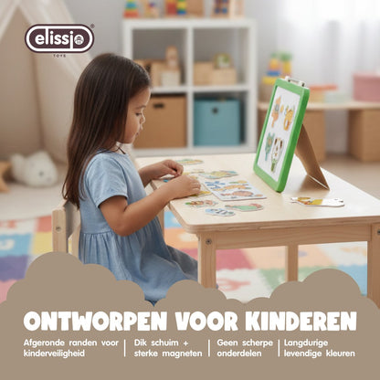 Elissio® Magnetische 3-in-1 Leer Set – 82 Stuks