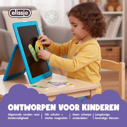Elissio® Magnetische Cijfers – 0-9 met Symbolen