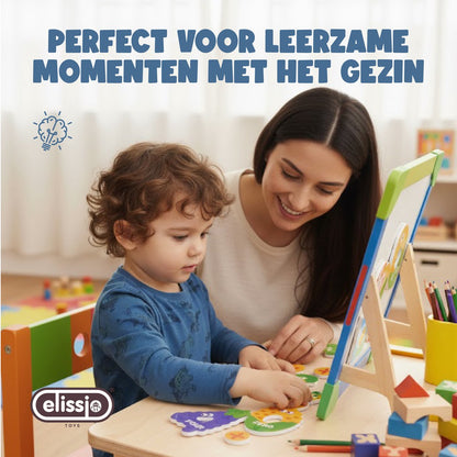 Elissio® Magnetische Cijfers – 0-9 met Symbolen